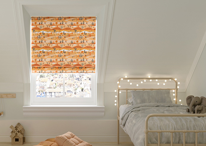 Wild West, Sunset - Twist&Fit Roman Blind - Image 3